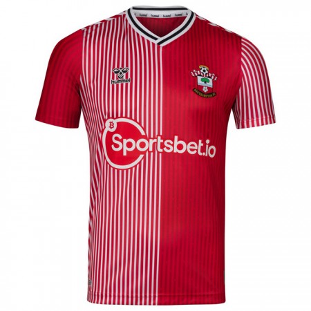 Fotbalové dresy Southampton Domácí Dres 2023-24 Krátký Rukáv